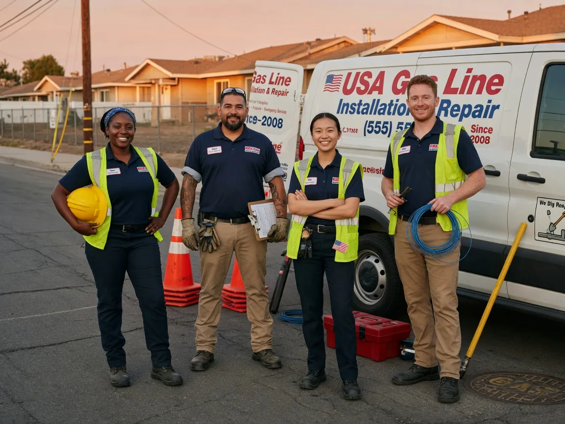 Gas Line Installation company in Smock, PA